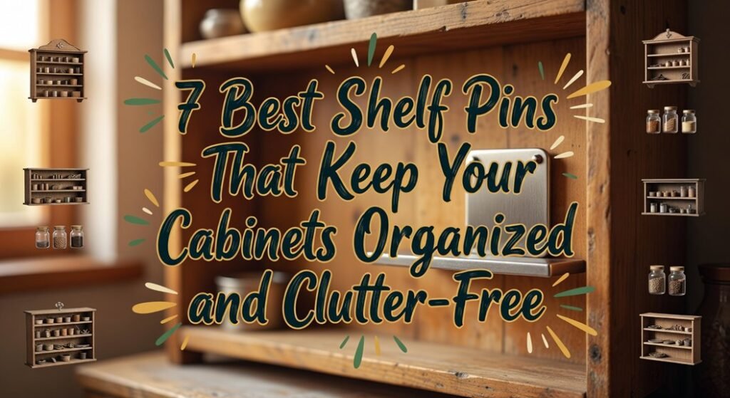 organizing cabinet shelf pins