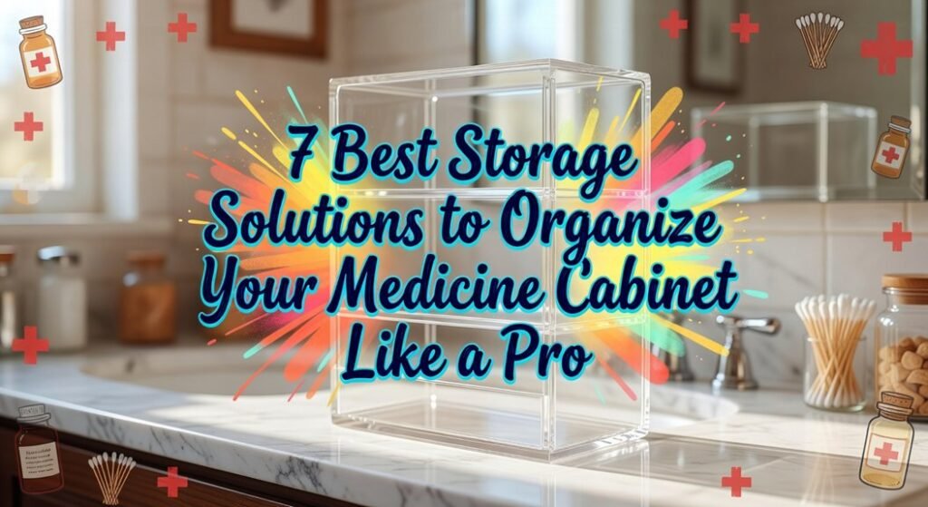 pro medicine cabinet organization