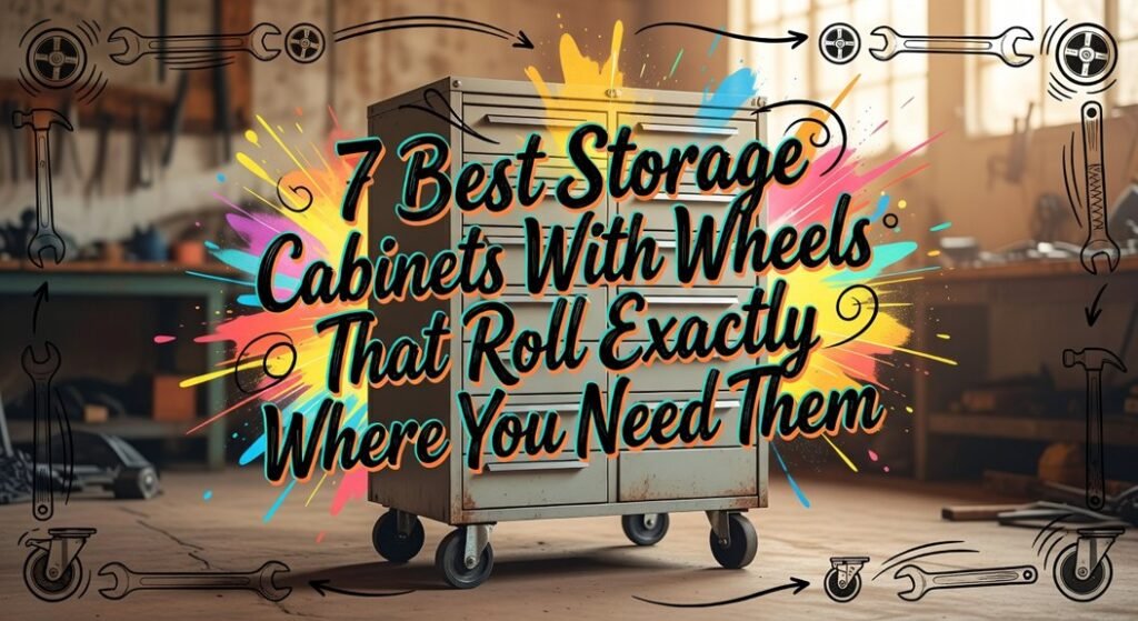 rolling storage cabinets