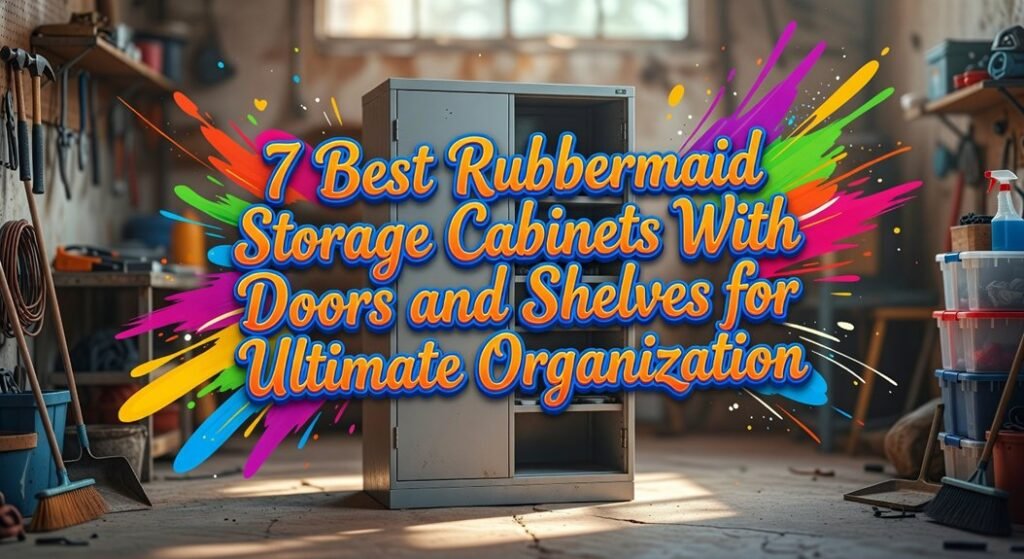 rubbermaid cabinets with doors