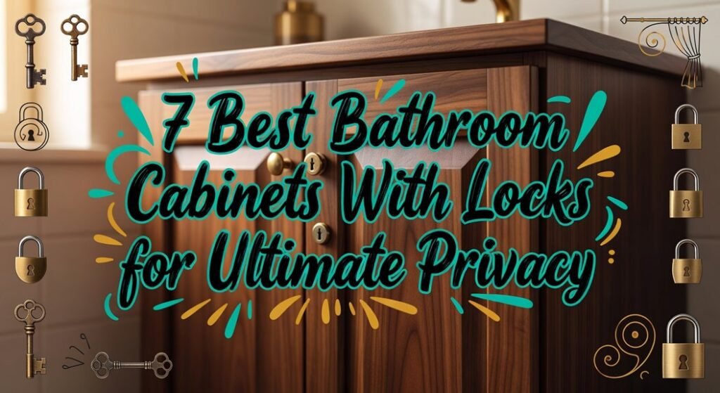 secure bathroom storage solutions