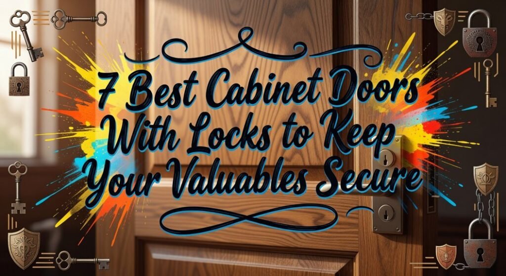 secure cabinet doors locks