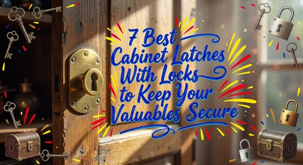 secure cabinet latch locks