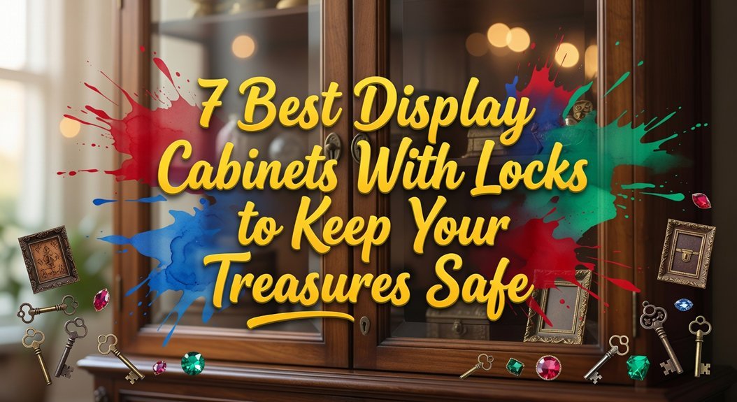 7 Best Display Cabinets With Locks to Keep Your Treasures Safe