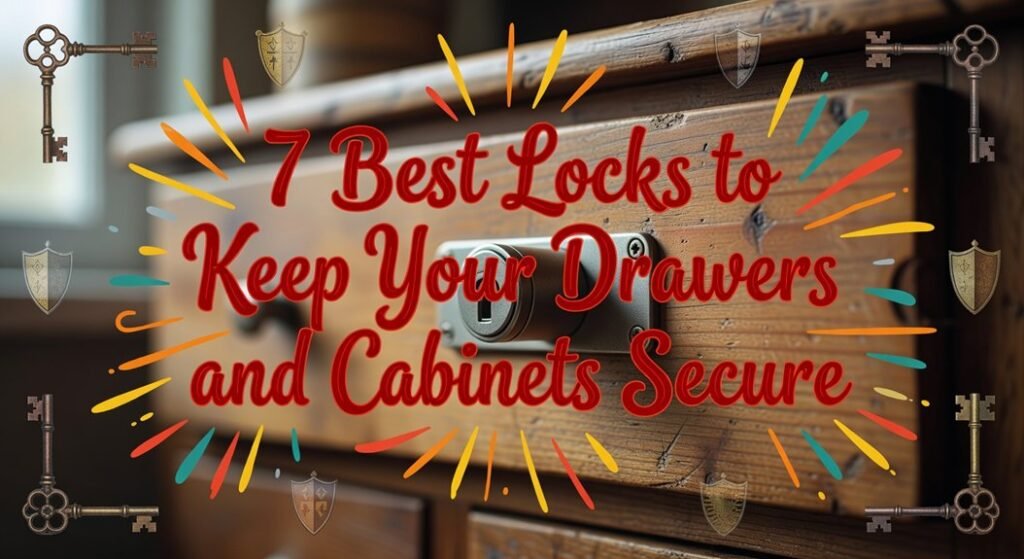 secure drawer and cabinet locks