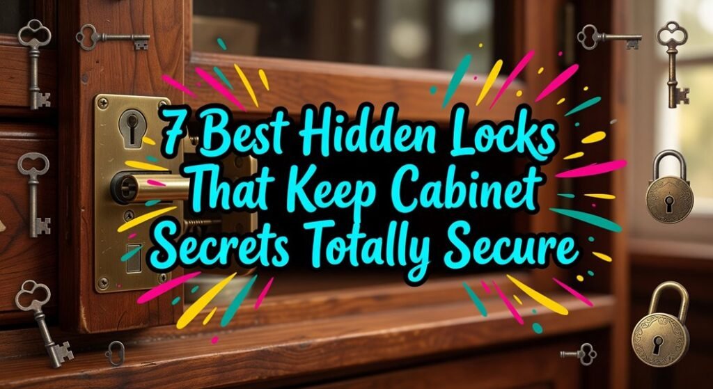 secure hidden cabinet locks