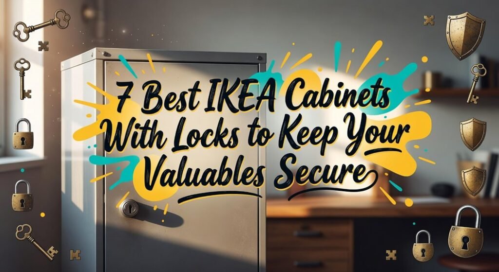 secure ikea cabinets with locks