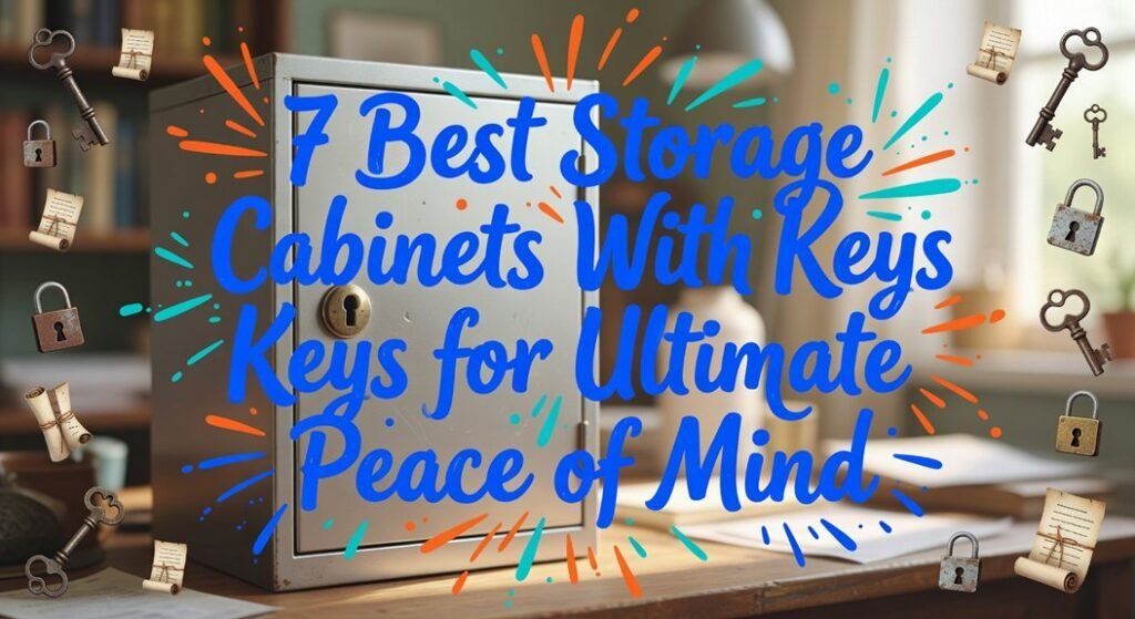 secure key locked storage cabinets