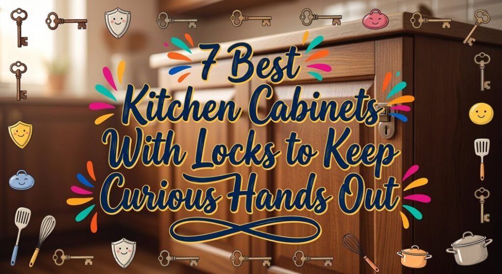 secure kitchen cabinets for safety
