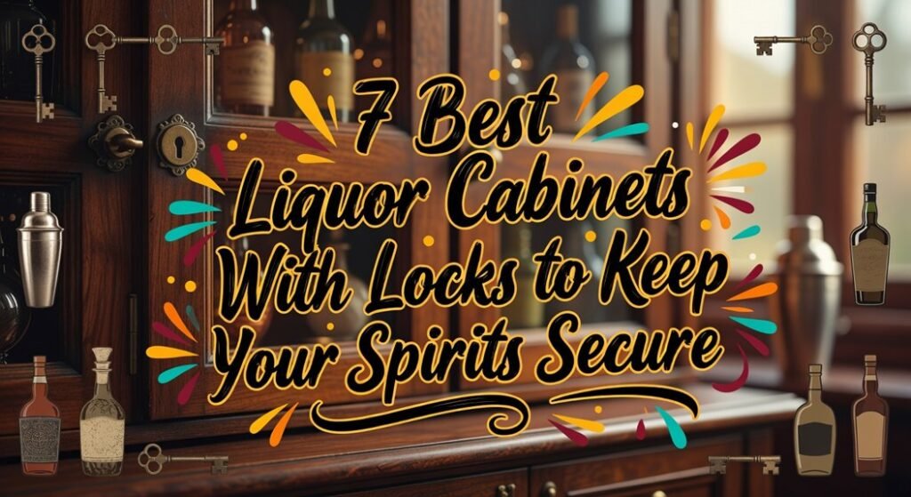 secure locked liquor storage