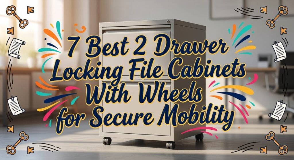 secure mobile lockable file cabinets