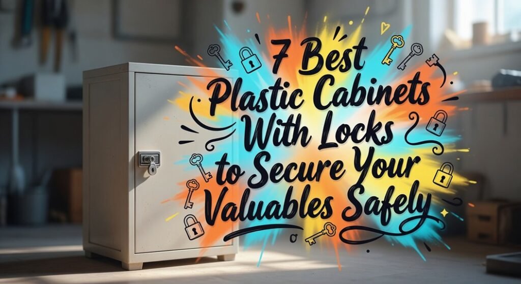 secure plastic cabinets with locks