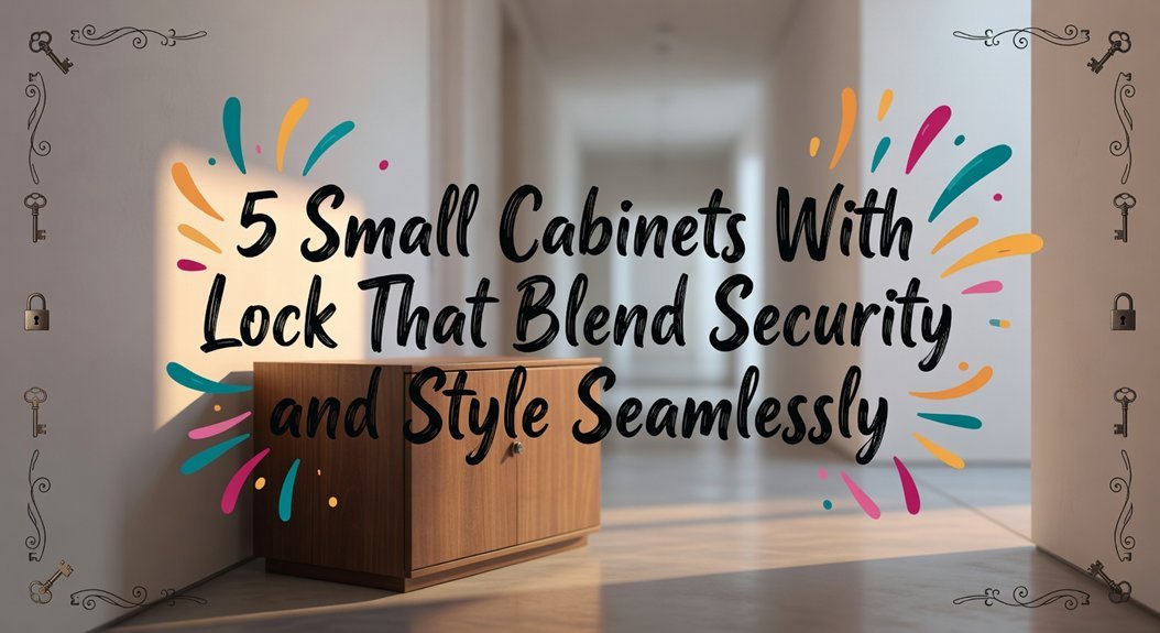 5 Small Cabinets With Lock That Blend Security and Style Seamlessly