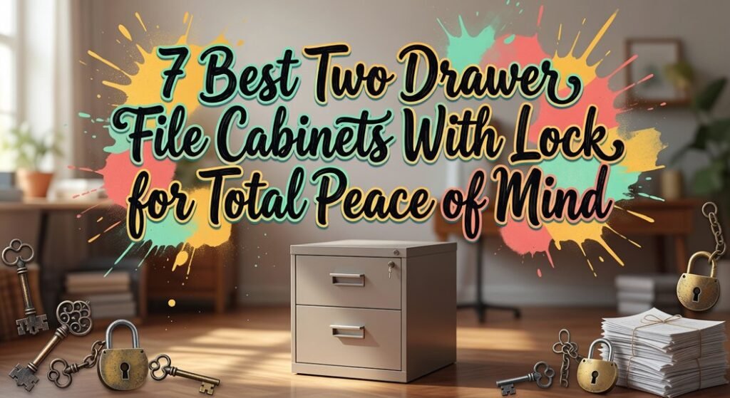 secure two drawer file cabinets