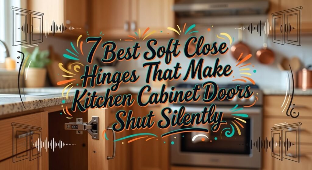 silent kitchen cabinet hinges
