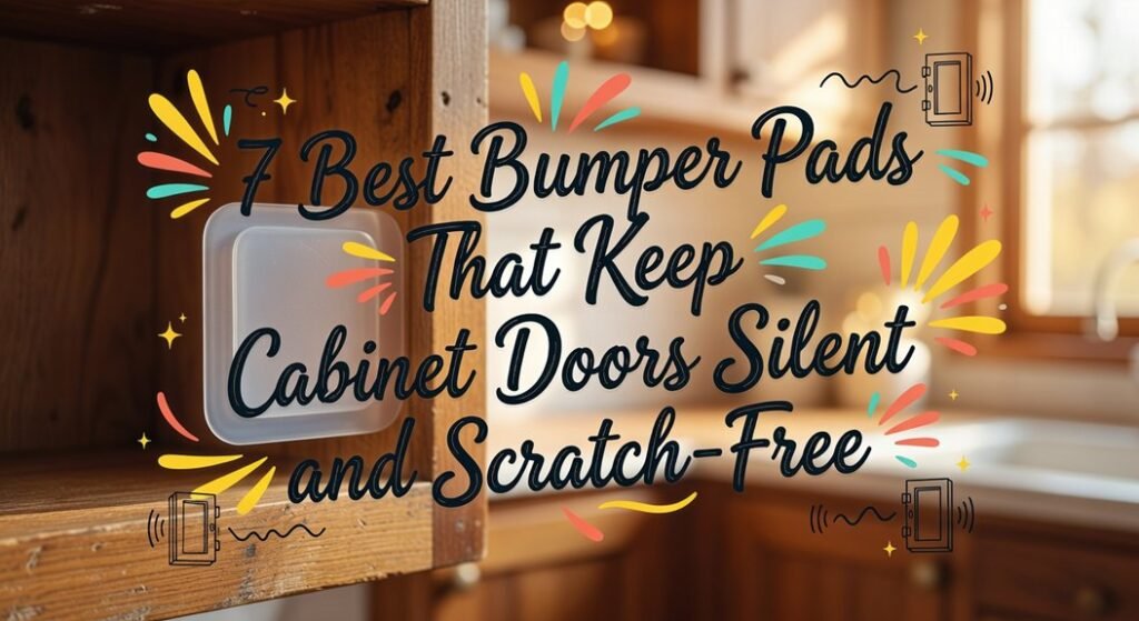 silent scratch free cabinet pads