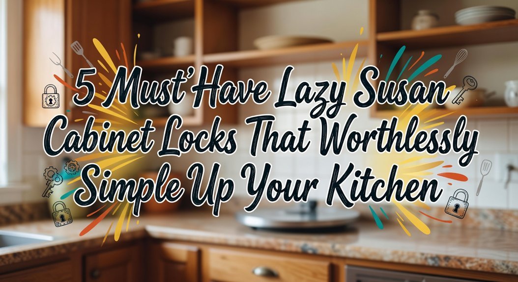 5 Must-Have Lazy Susan Cabinet Locks That Worthlessly Simple Up Your Kitchen