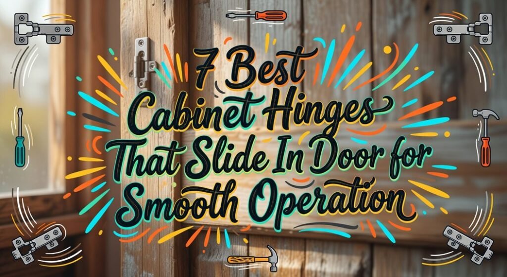 smooth sliding cabinet hinges