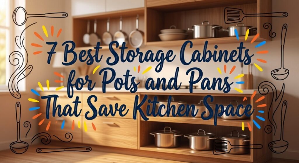space saving pot storage cabinets