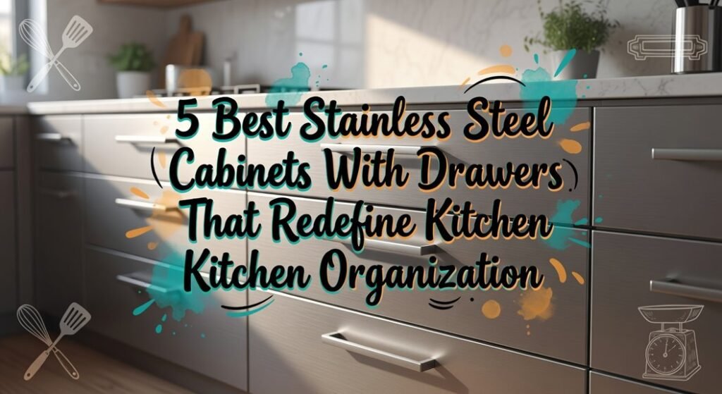 stainless steel cabinet drawers