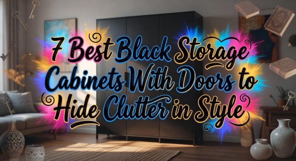 stylish black storage solutions