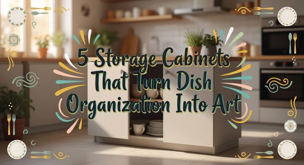 stylish functional kitchen storage