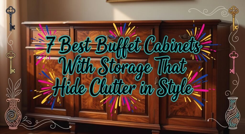 stylish hidden storage cabinets