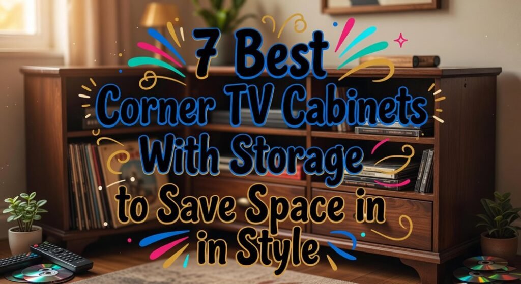 stylish space saving tv storage