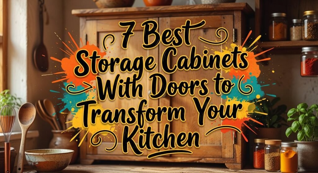 top kitchen storage cabinets