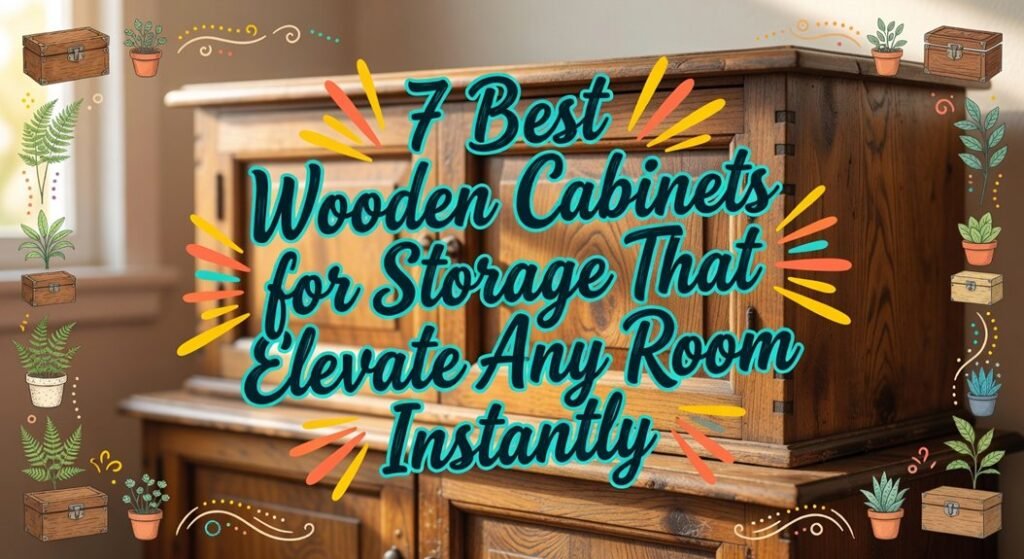 top quality wooden storage cabinets