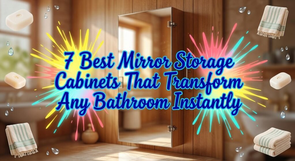 transformative bathroom mirror storagetransformative bathroom mirror storage