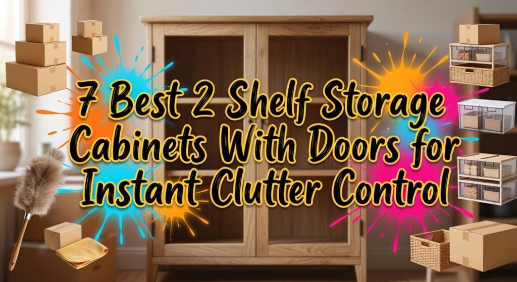 two shelf cabinet solutions