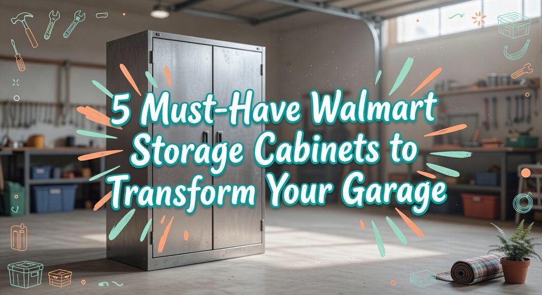 5 Must-Have Walmart Storage Cabinets to Transform Your Garage